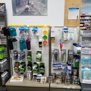 Shaker bottles, EcoSox, Utensils